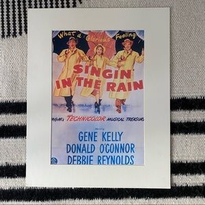 Singing in the Rain Poster